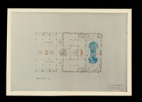 (彩色照片)叁層平面圖藏品圖，第1張