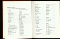 (Table of Abbreviations)藏品圖，第1張