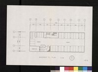 BASEMENT FL. PLAN,1 OF 8藏品圖，第1張