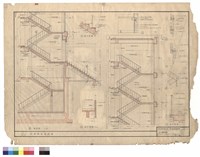 A樓梯剖面詳圖藏品圖，第1張