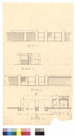 平面圖   正立面   側立面   背立面藏品圖，第1張
