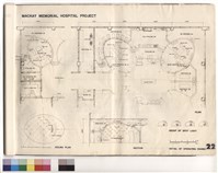 CEILING PLAN; SECTION; GROUP OF SPOT LIGHT; PLAN   藏品圖，第1張