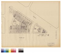 壹層平面圖 FIRST FLOOR PLAN藏品圖，第1張