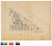 壹層平面圖 FIRST FLOOR PLAN藏品圖，第1張