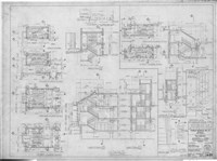 STAIRS N°S 1&3 PLANS, SECTIONS &DETAILS藏品圖，第1張
