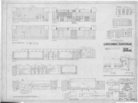 ASSEMBLY AREA, LUNCHRM, & GYMNASIUM ELEVATIONS & DETAILS藏品圖，第1張