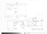 雪舍8樓屋頂平面及剖面藏品圖，第1張