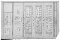 二、三、四層平面圖屋頂、屋塔平面圖、屋頂貯水池詳圖藏品圖，第1張