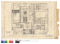 FIRST FLOOR PLAN藏品圖，第1張