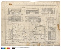 壹、貳層平面、立面、剖面及粉刷表藏品圖，第1張