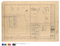 E TYPE地盤、位置、地籍、現況圖面積計算圖藏品圖，第1張