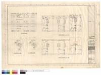 B1-5、B6、B7、貮、参樓電灯、插座、電話配綫圖、負載表、開關箱結線圖藏品圖，第1張