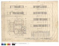平面、立面及剖面藏品圖，第1張