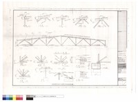 屋架詳圖(一) MAIN TRUSS