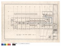 6 F PLAN-AIR DUCT LAYOUT (ZONE B)藏品圖，第1張