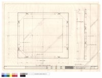 一層廣場不銹鋼烤漆柱斷面詳圖藏品圖，第1張