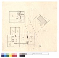 配置圖、一層、地層平面藏品圖，第1張