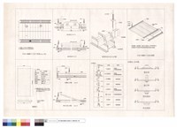 系統式礦纖天花板示意圖、礦纖板、檢修口施工詳圖、SECTION B、收邊施工詳圖、輕鋼架組件結合詳圖、各部配件、系統式礦纖天花板結構圖、設備施工參考圖藏品圖，第1張