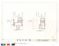 C棟D棟樓梯標準層,屋頂層平面圖藏品圖，第1張