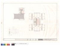 乙型B、C棟地面層天花反射平面圖藏品圖，第1張