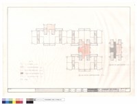 乙型B、C棟、丙型D、E棟標準層天花反射平面圖藏品圖，第1張
