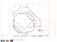 國際會議廳舞台燈光系統迴路及管線配置圖藏品圖，第1張