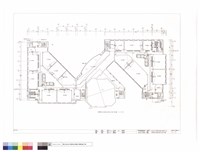 肆層辦公室通訊自動化系統平面圖藏品圖，第1張