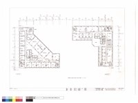 玖層辦公室通訊自動化系統平面圖藏品圖，第1張