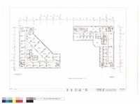 拾層辦公室通訊自動化系統平面圖藏品圖，第1張