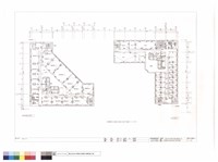 拾壹層辦公室通訊自動化系統平面圖藏品圖，第1張
