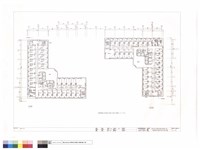 拾陸層辦公室通訊自動化系統平面圖藏品圖，第1張