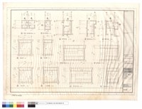 浴廁及廚房平面剖面藏品圖，第1張