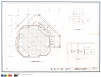 五樓演講廳天花平面投影詳圖藏品圖，第1張