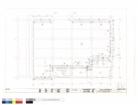 B1F圖書館冷間壓延鋼板平面圖(1)藏品圖，第1張
