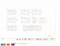 B1F圖書館冷間壓延鋼板展開圖(1)藏品圖，第1張