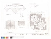 2F圖書館、大廳及1F視聽教室天花反射平面詳圖藏品圖，第1張