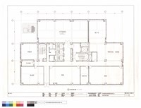 宿舍棟五層平面圖藏品圖，第1張
