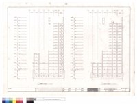 11,12軸構架立面圖藏品圖，第1張