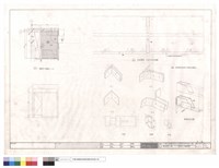 宿舍棟一層及十三層廁所隔屏詳圖藏品圖，第1張