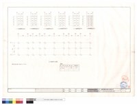 H(B)構架立面及基樁平面圖藏品圖，第1張
