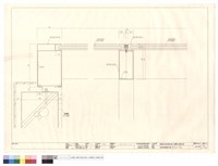 游泳池天窗採光罩立斷面現寸圖藏品圖，第1張