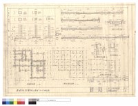基礎及結構平面，及基礎JOIST配筋圖藏品圖，第1張