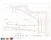 地面壹層機車車道平面及剖面詳圖藏品圖，第1張