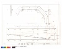 地面壹層機車車道平面及剖面詳圖藏品圖，第1張