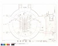 貮層大廳樓梯平面及電扶梯剖面圖藏品圖，第1張