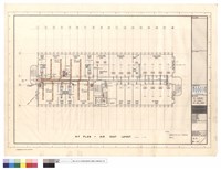 理化實驗館 4F PLAN - AIR DUCT LAYOUT藏品圖，第1張