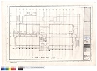 理化實驗館 1F PLAN - WATER PIPING LAYOUT藏品圖，第1張