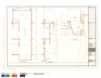 升降坑道及外牆及採光溝剖面圖藏品圖，第1張