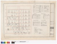 OUTLET數量表、WALL UNIT病房用(橫型)、凡例、SHUT OFF VALVE壁埋込型及露出型藏品圖，第1張