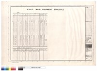 H.V.A.C MAIN EQUIPMENT SCHEDULE(2)藏品圖，第1張